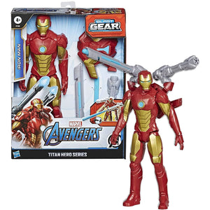 Hasbro Figura Blast Gear - Iron Man c/Acessórios - E7380