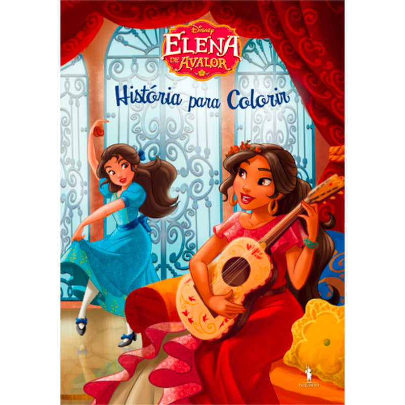 Elena de Avalor - História para Colorir