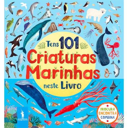 Tens 101 Criaturas Marinhas neste Livro