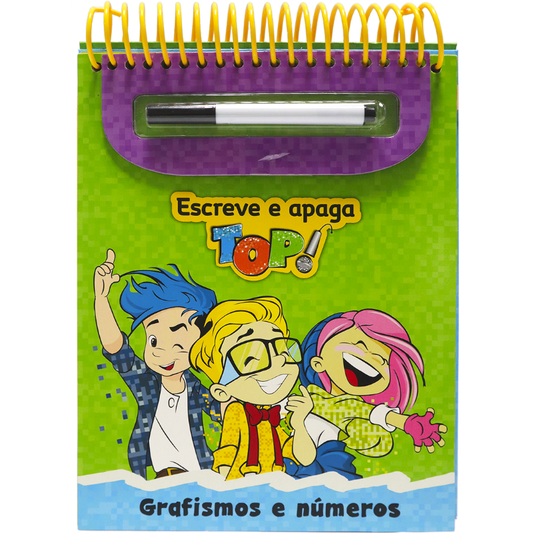 TOP! - Escreve e Apaga - Grafismos e números