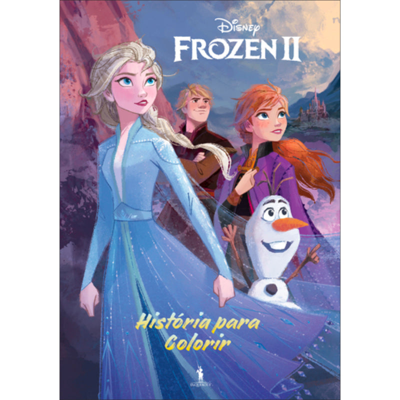 Frozen II - História Para Colorir