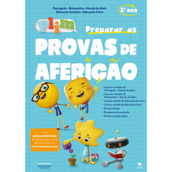 Plim! Preparar as Provas de Aferição 2.º Ano - 2022/2023