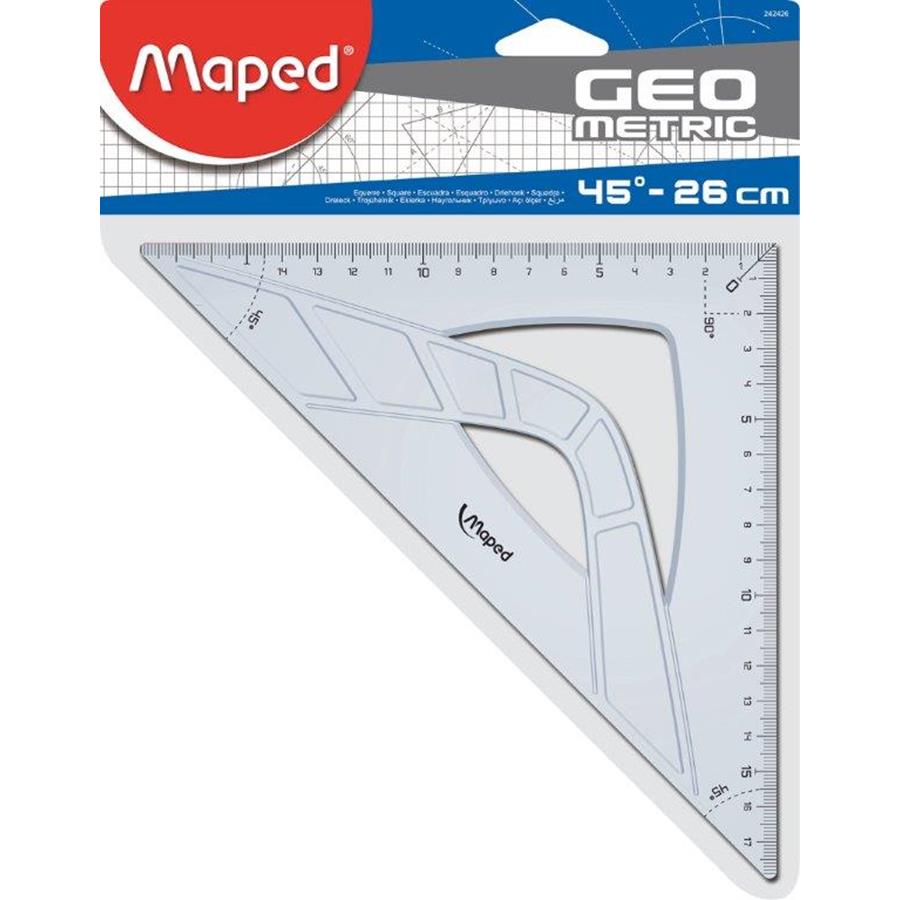 Maped Esquadro Graphic 45º 26cm