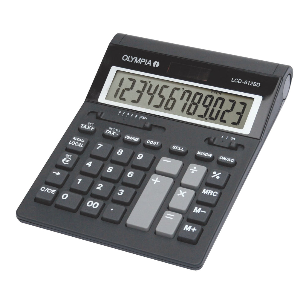 Calculadora Olympia LCD 612 SD