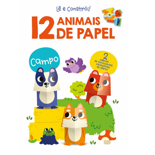 Campo – 12 Animais de Papel