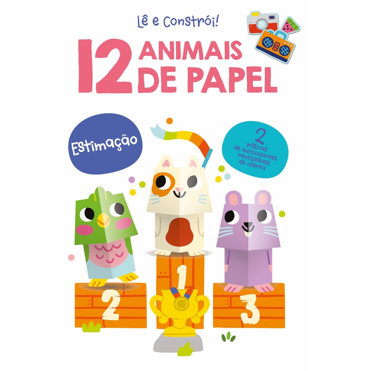 Estimação – 12 Animais de Papel