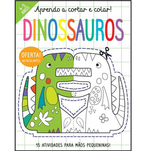 Aprendo a Cortar e Colar! - Dinossauros