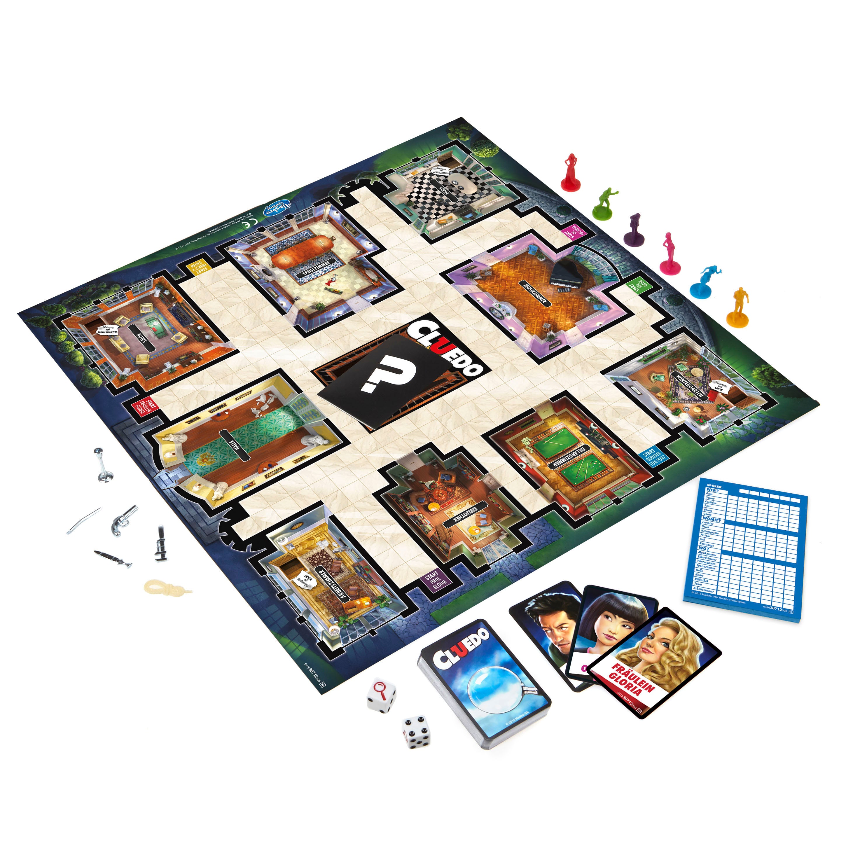 Hasbro Jogo Tabuleiro: Cluedo