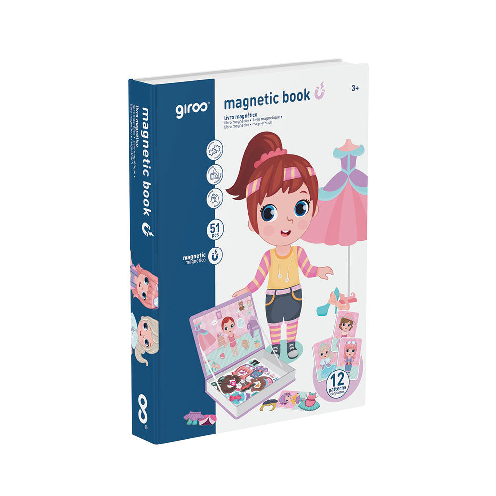 Giros Play Livro Magnético - Roupas Divertidas