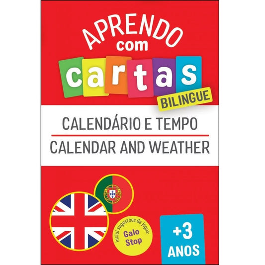 Aprendo com Cartas - Calendário e Tempo | Calendar and Weather +3 Anos