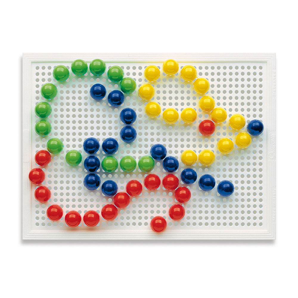 Jogo Educativo QUERCETTI Jogo Arte Visual Pixel 100 Pinos 4 Cores (Idade  Mínima: 3 Anos - 23 x 5,2 x 20 cm)