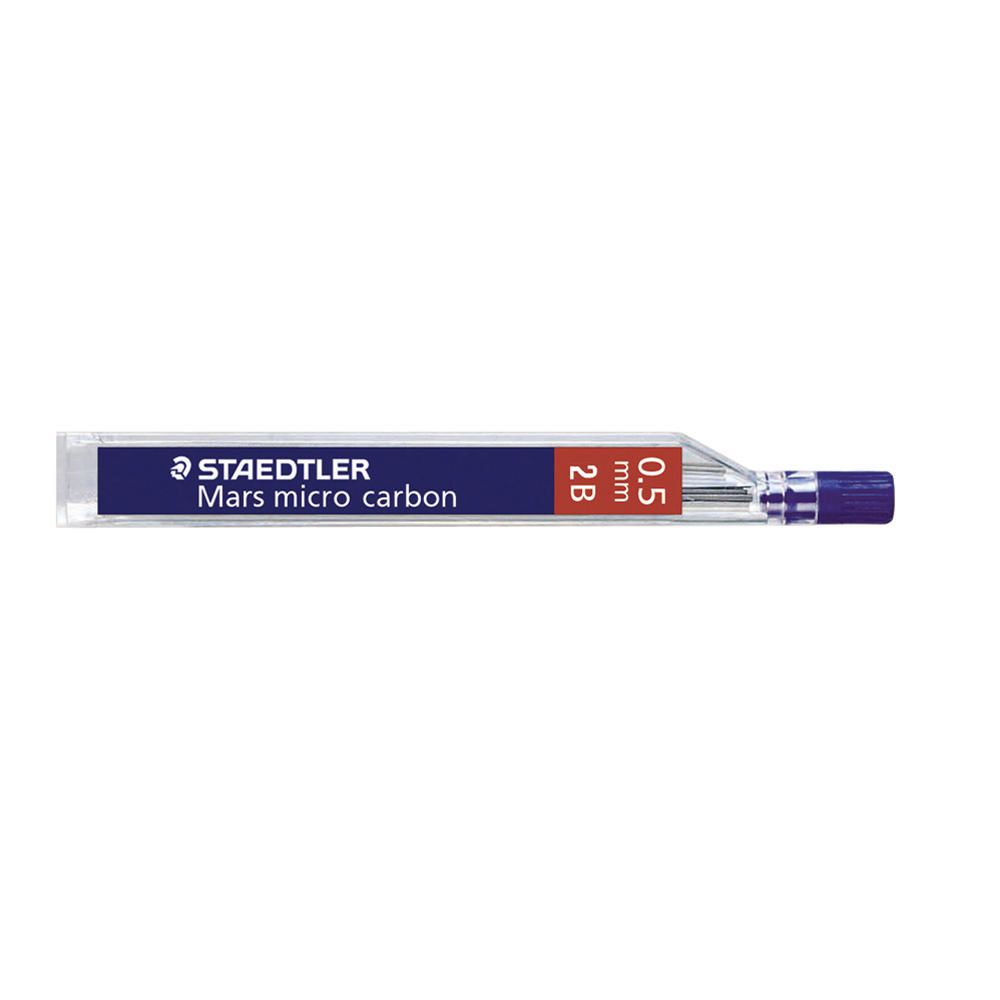 Minas para Lapiseira Staedtler 2B (0,5 mm)