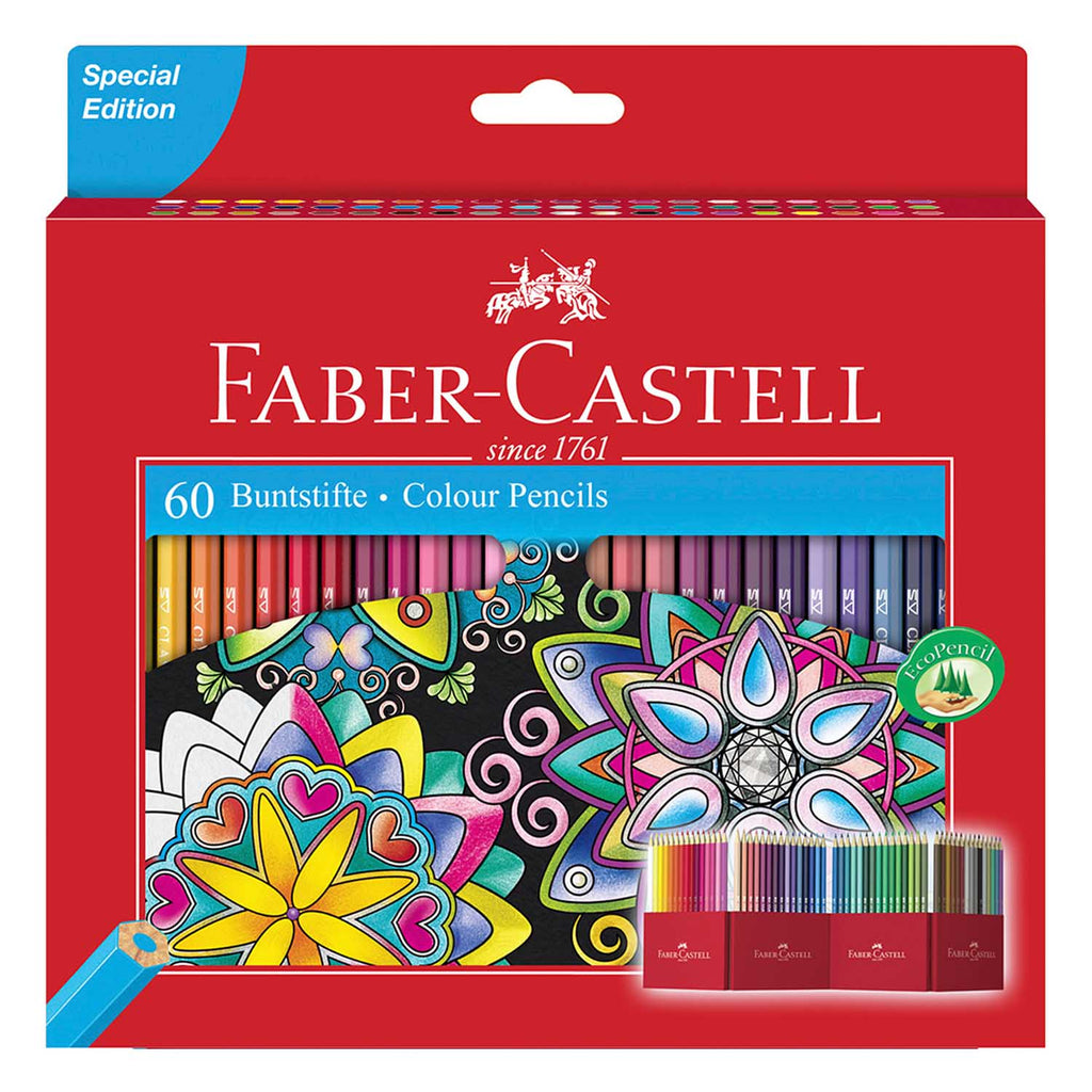 60 Lápis de Cor Faber-Castell Special Edition (60 unidades)