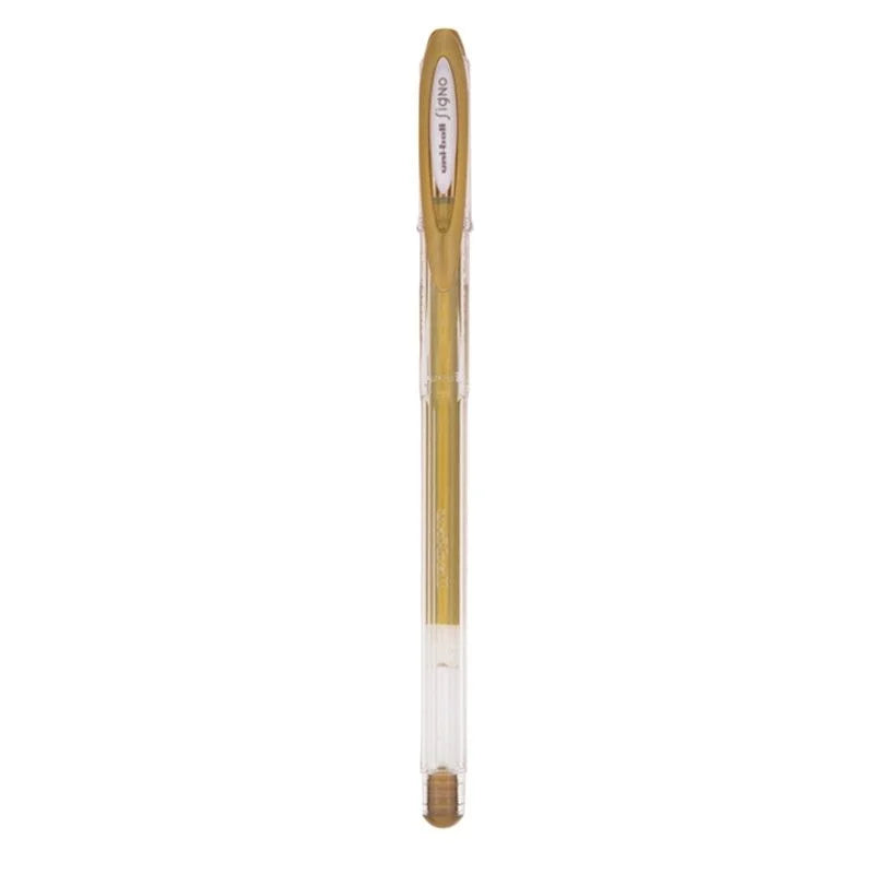 Esferográfica Signo UM-120NM Noble Metal 0.8mm Dourado