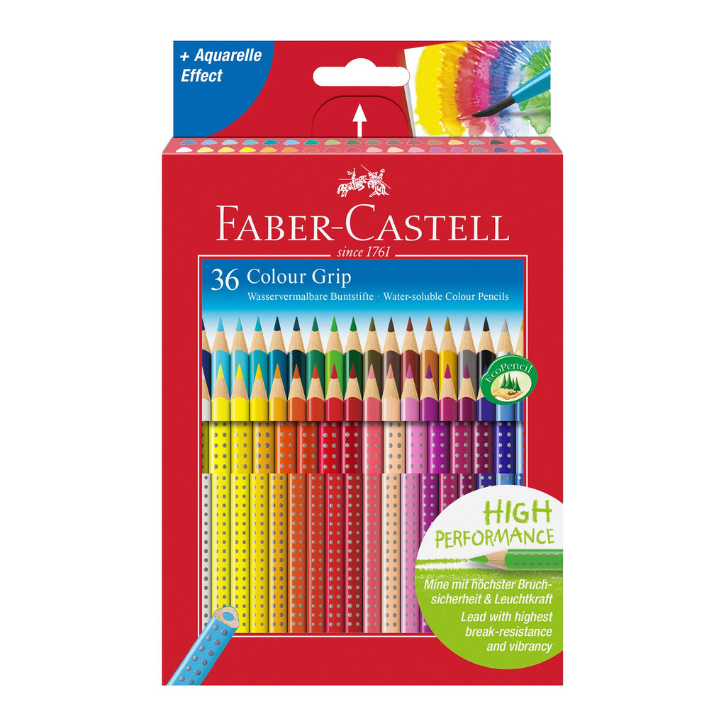 36 Lápis De Cor Aguarela Faber-Castell