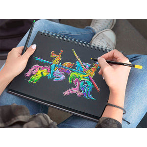 24 Lápis de Cor - Versão Preta - Faber-Castell