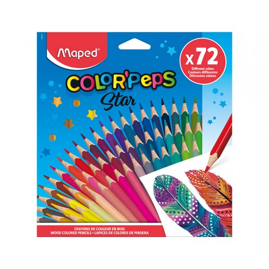 72 Lápis de Cor Color'Peps Maped