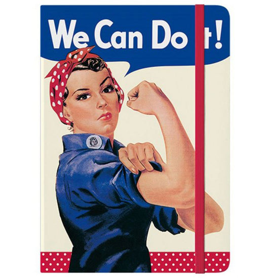 Caderno A5 - We Can Do It - Dots
