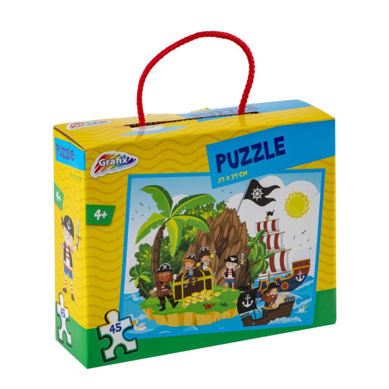 Puzzle 45 Peças - Ilha