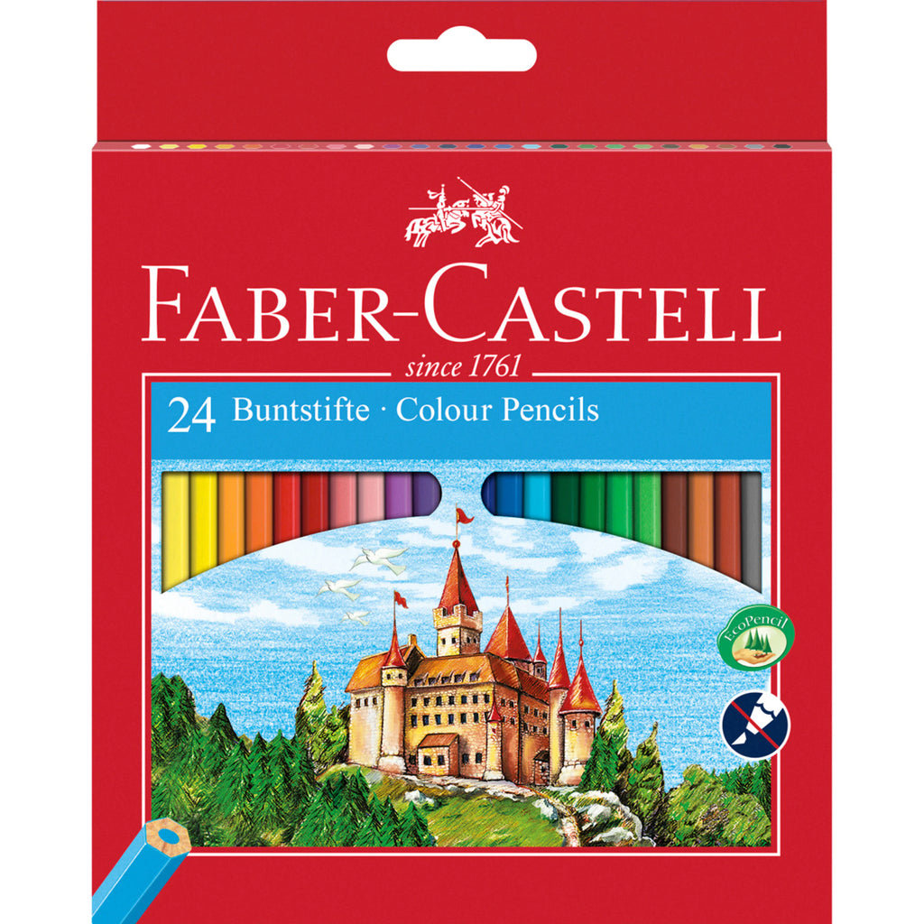 24 Lápis De Cor Faber-Castell
