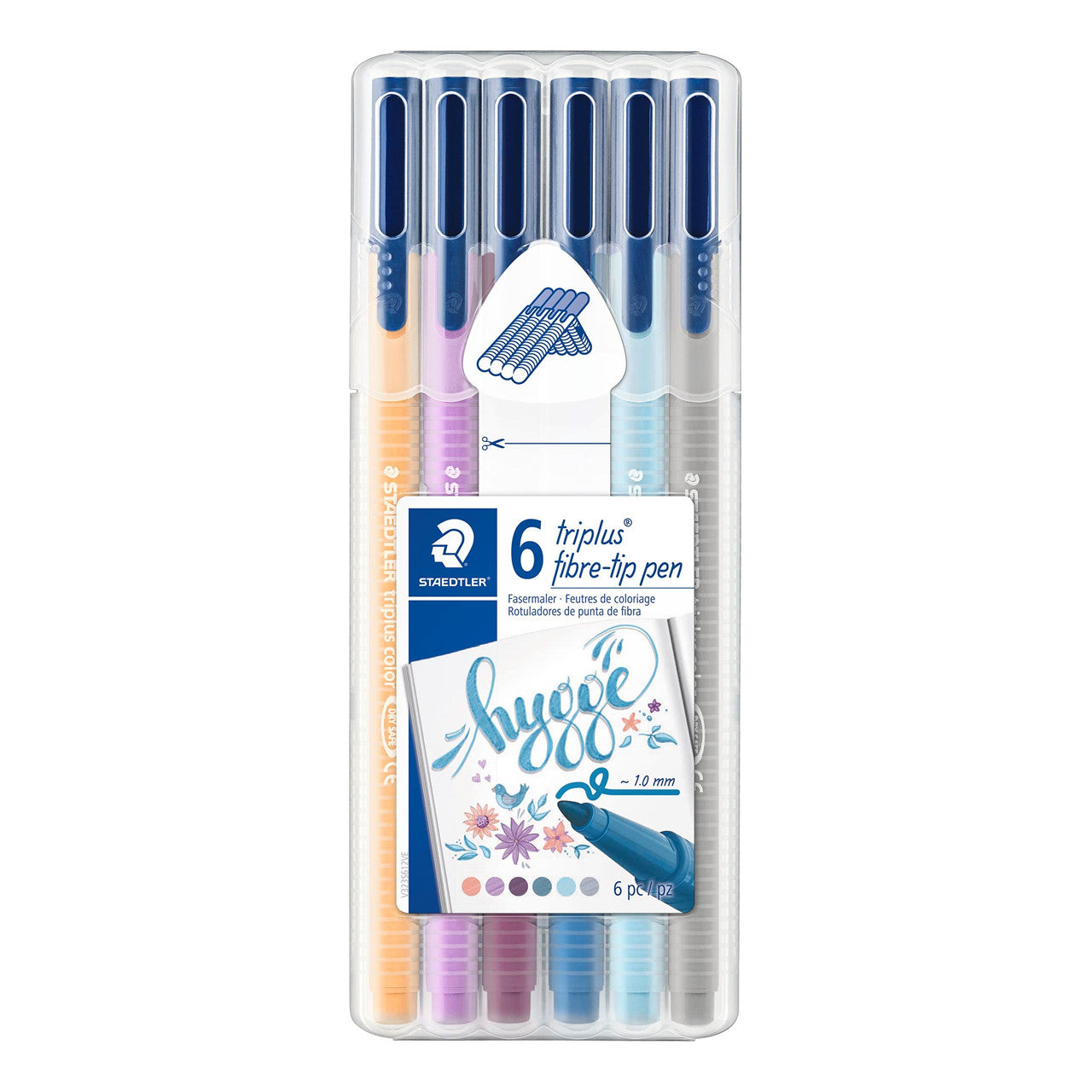 Canetas de Feltro - Staedtler Triplus Color Hygge - 6 Unidades