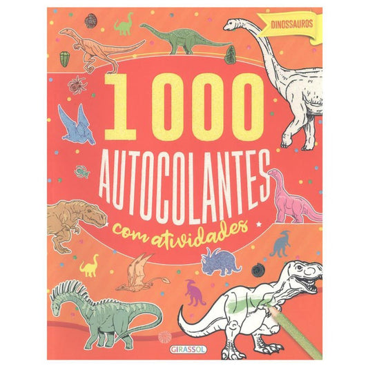 1000 Autocolantes com Atividades - Dinossauros