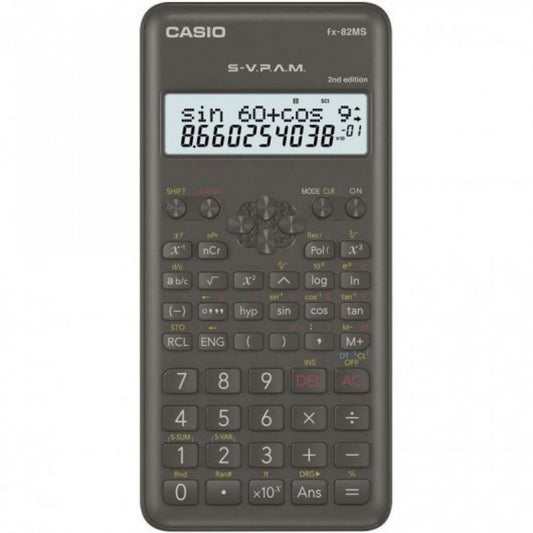 Calculadora Casio FX-82 Preto