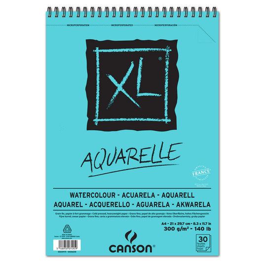 Bloco de Desenho XL CANSON Aquarelas (A3)